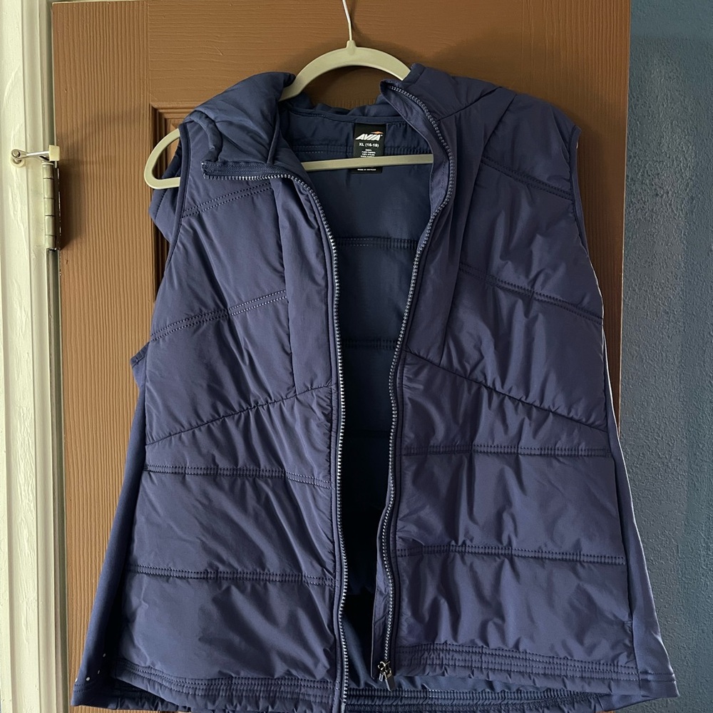Blue vest